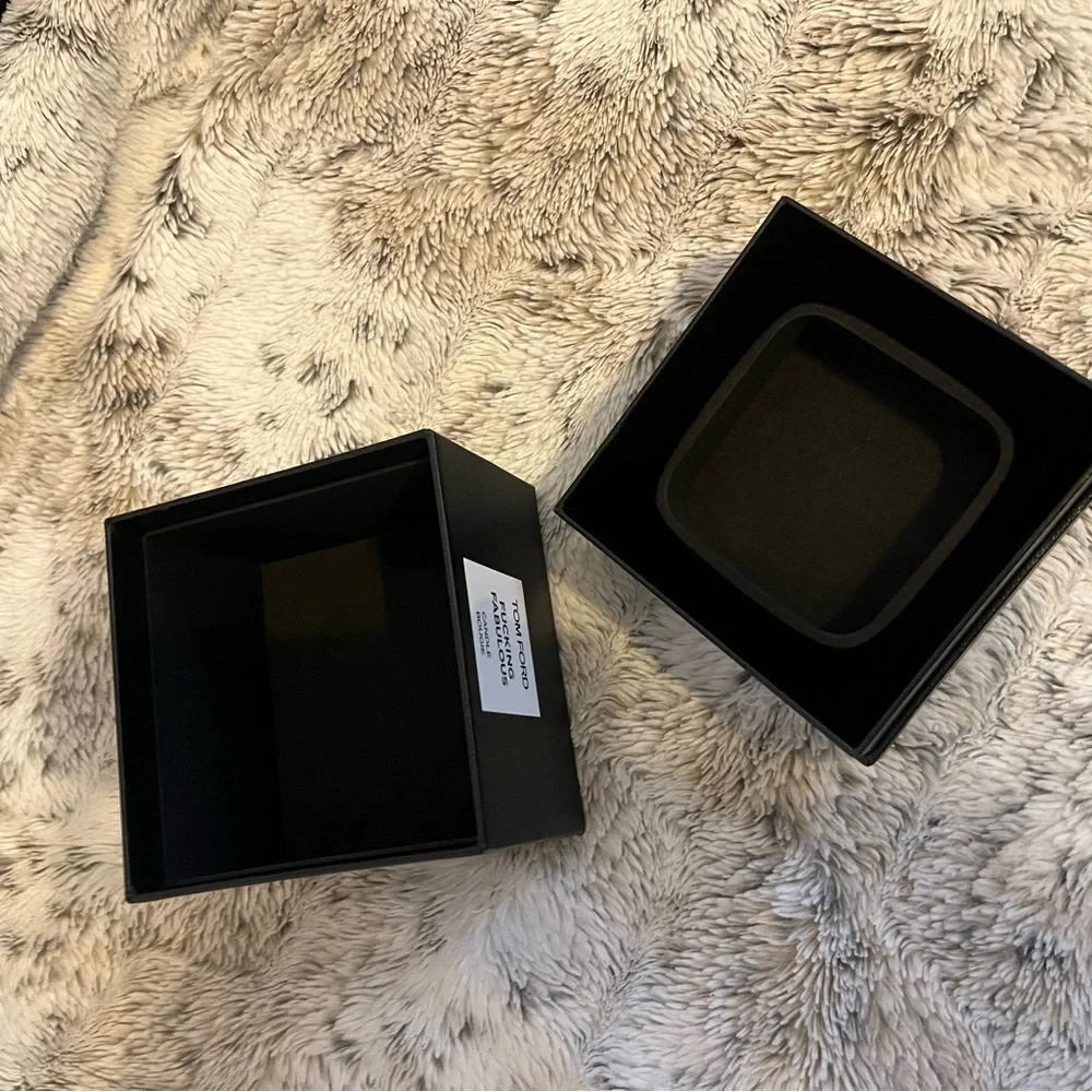 Tom Ford Black EMPTY Candle Box- F*cking Fabulous
